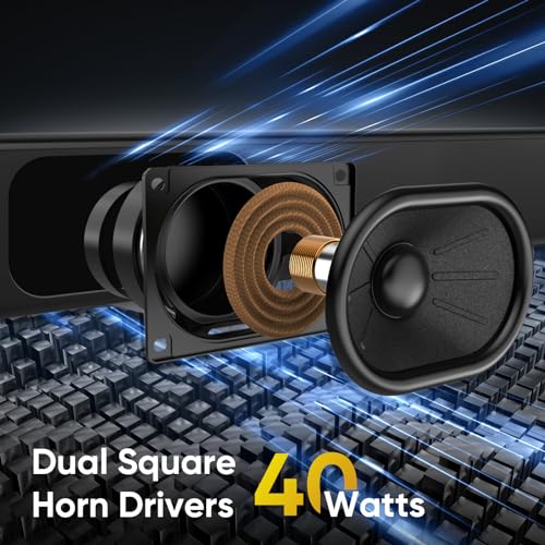 Smart TV Sound Bar with Customized Bass Reflector