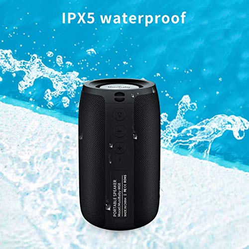 Portable Waterproof Bluetooth Speaker with Booming Bass