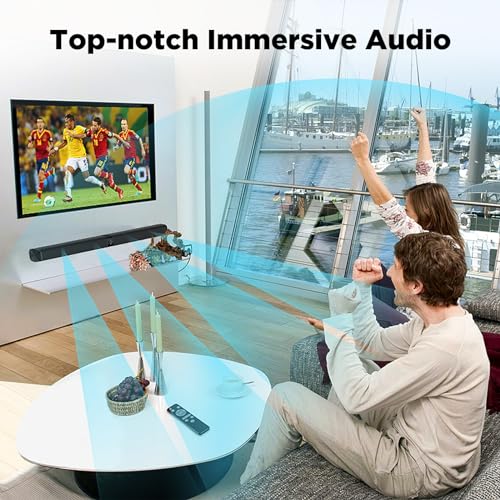 Assistrust 60W Bluetooth Sound Bar for Smart TVs