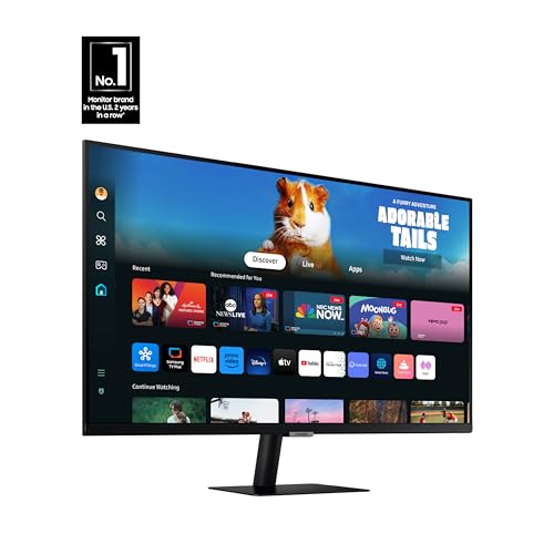 SAMSUNG 27" FHD Smart Monitor with Streaming & Gaming
