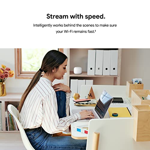 Nest WiFi Mesh Router with Smart Speaker Integration