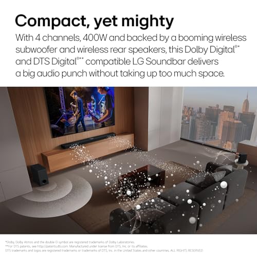 LG S40TR 4.1 Soundbar with Wireless Subwoofer