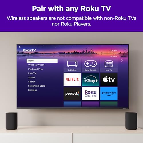 Roku Wireless Speakers for Streambars and TV