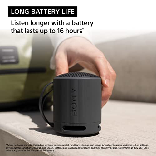 Sony SRS-XB100 Portable Bluetooth Waterproof Speaker