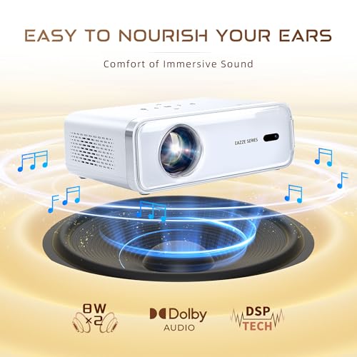 Aurzen Eazze D1 WiFi Bluetooth Smart Projector