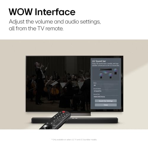 LG S40TR 4.1 Soundbar with Wireless Subwoofer
