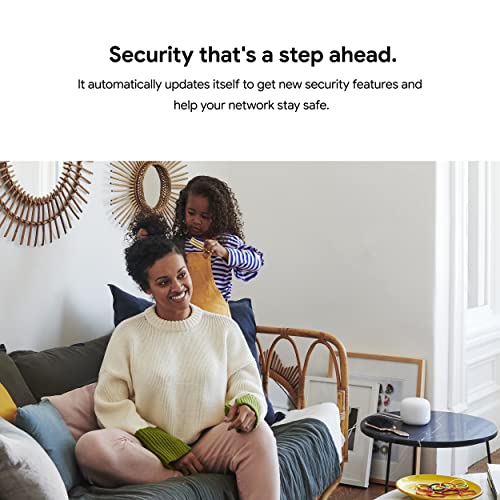 Nest WiFi Mesh Router with Smart Speaker Integration