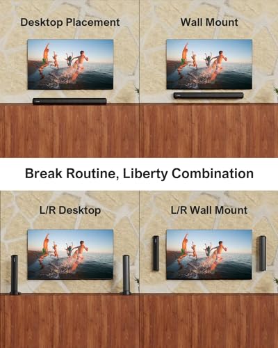 ULTIMEA 2.2ch 100W Detachable Sound Bar
