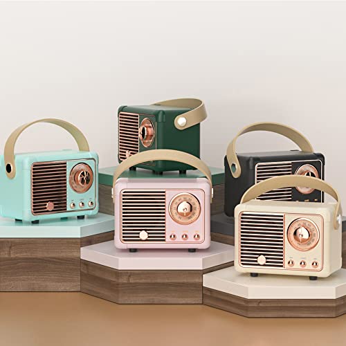Retro Bluetooth Speaker with Hands-Free Call Function