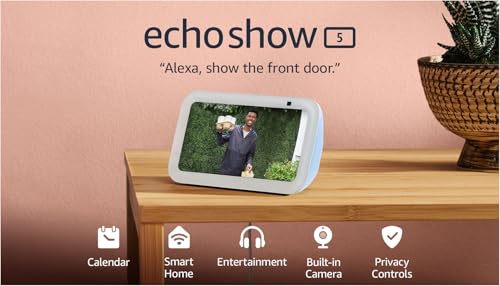Echo Show 5 (3rd Gen) Smart Display - Cloud Blue