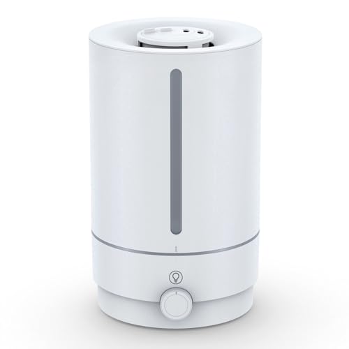 Marnetstone Humidifiers for Bedroom, 5L Top Fill Cool Mist Humidifiers with Oil Diffuser, Ultrasonic Humidifiers for Large Room, Home, Nursery, Office, Plants, 360° Nozzle
