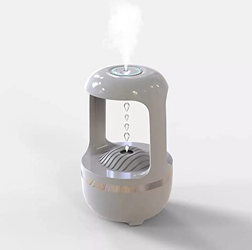 Humidifier Household Desktop with Anti-Gravity Water Drop Rising Magic Diffuser New Creative Smart Humidifier.