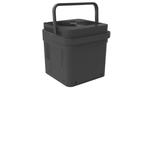 Midea Cube Dehumidifier with Pump and Drain Hose - 35 Pint Smart Dehumidifier for Basement and Spaces up to 3,500 Sq. Ft. with Timer, Humidity Control, Energy Star Rated, Washable Filters, Grey