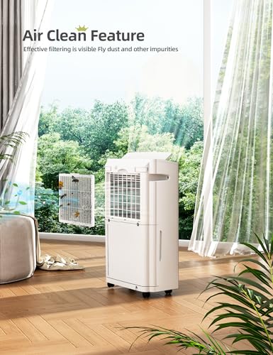 4500 Sq. Ft Dehumidifier for Basement, 50 Pints Large Dehumidifiers for Home with drain hose and 5L Water Tank, Powerful Moisture Removal for Whole House, Large Room, and Intelligent Humidity Control