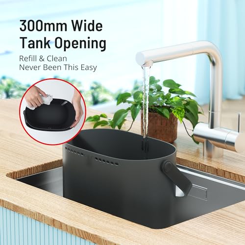 Humidifier for Bedroom Large Room, PARIS RHÔNE 6L Cool Mist Top Fill Humidifier & Essential Oil Diffuser, 60Hours, Sleep Mode, Remote Control, Night Light,3-Mist, Ultrasonic Quiet Humidifier