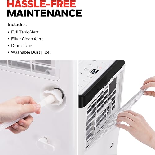 Honeywell 4000 Sq. Ft. Energy Star Smart Dehumidifier for Home Basements & Large Rooms, with WiFi, Alexa Voice Control and Anti-Spill Design - 50 Pint (Previously 70 Pint)
