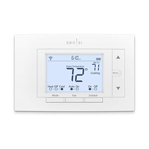 Emerson Sensi Wi-Fi Smart Thermostat for Smart Home, Pro Version, Works with Alexa, Energy Star Certified, (1F87U-42WF)