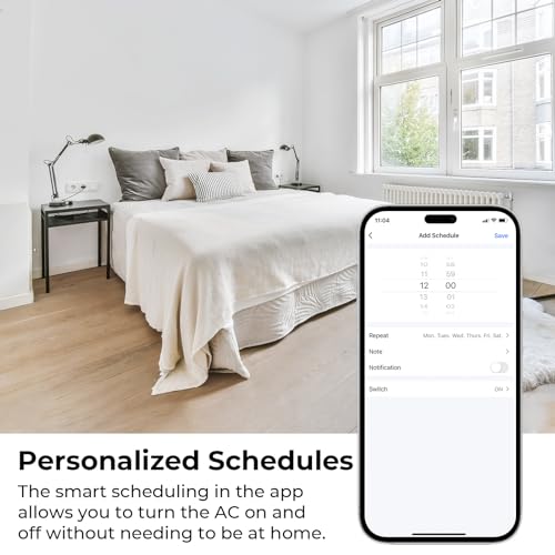 Renogy 14,000 BTU Portable Air Conditioners with Smart WiFi Enabled, Cooling, Dehumidifier, Fan & Sleep Modes 4-in-1 Portable AC w/Remote Control & Window Kit, Cools Up To 700 sq. ft, 1-24H Timers