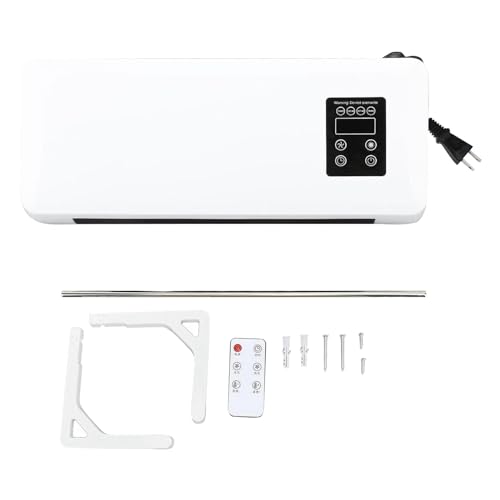 2 in1 Portable Smart Air Conditioner Ytfisthu Mini Wall Mounted Split AC/Heating System - Air Conditioner & Heater, Portable Smart Air Conditioner, Air Curtain Fan with Remote Control for Home Office