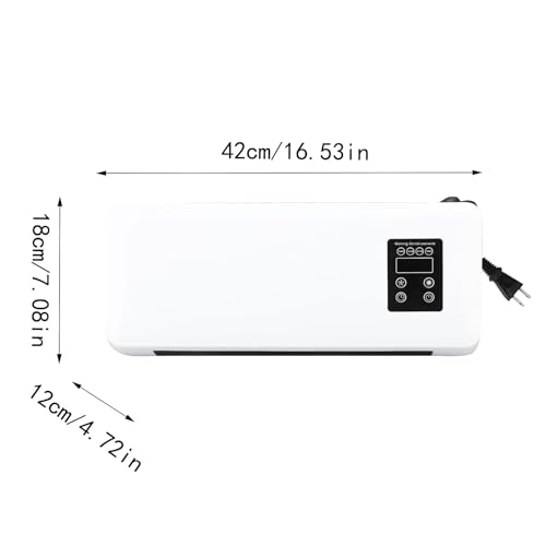 2 in1 Portable Smart Air Conditioner Ytfisthu Mini Wall Mounted Split AC/Heating System - Air Conditioner & Heater, Portable Smart Air Conditioner, Air Curtain Fan with Remote Control for Home Office