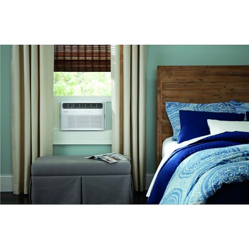 Frigidaire 8,000 BTU Smart Window Air Conditioner and Dehumidifier, 115V, AC Window Unit for Rooms up to 350 Sq. Ft., Window AC Unit for Apartment and Dorm Room, AC with Wi-Fi and Remote in White