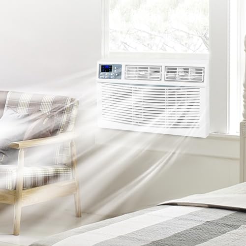 ACHAZEL 8000 BTU Window Air Conditioner with WiFi, Smart Window AC Unit with Remote, Energy Saving, Easy Install Kit, Cools up to 250 Square Feet