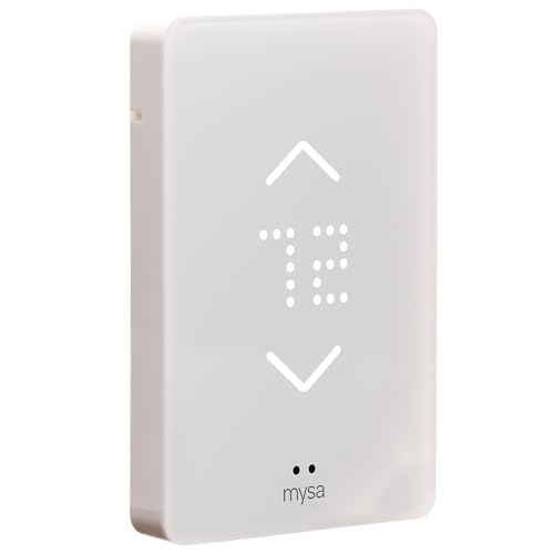 Mysa Smart Thermostat for Electric in-Floor Heating 240V | Class A GFCI | Easy Install | Use w/HomeKit, Alexa, Google Home | Wi-Fi Programmable | Remote Control with Free App | Save Energy