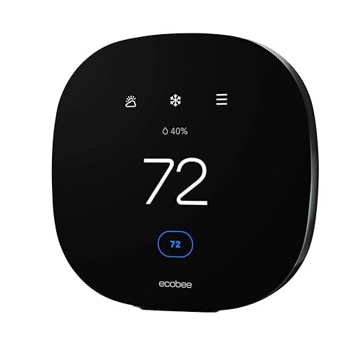 ecobee EB-STATE3LTP-02 Thermostat, Black