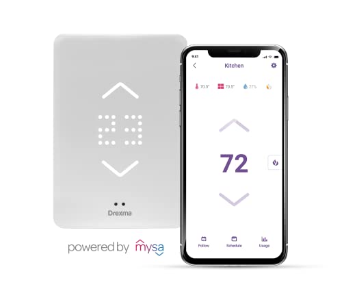Warmall Wi-Fi Floor Heating Thermostat Powered by Mysa Compatible with All Smart Home Voice Assistants.