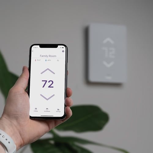 Mysa Smart Thermostat for Electric in-Floor Heating 240V | Class A GFCI | Easy Install | Use w/HomeKit, Alexa, Google Home | Wi-Fi Programmable | Remote Control with Free App | Save Energy