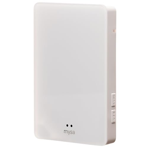 Mysa Smart Thermostat for Electric in-Floor Heating 240V | Class A GFCI | Easy Install | Use w/HomeKit, Alexa, Google Home | Wi-Fi Programmable | Remote Control with Free App | Save Energy