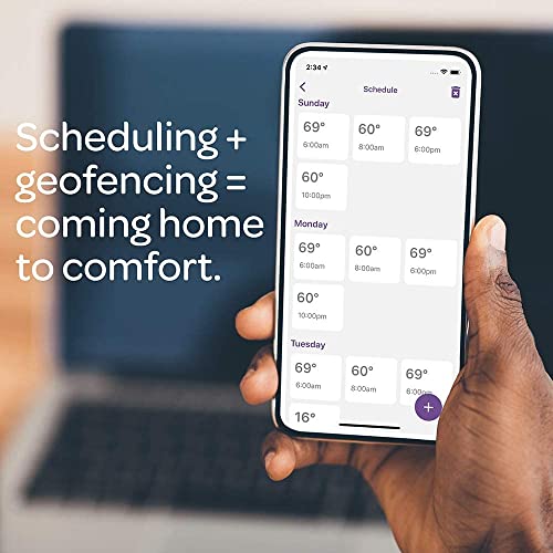 Warmall Wi-Fi Floor Heating Thermostat Powered by Mysa Compatible with All Smart Home Voice Assistants.