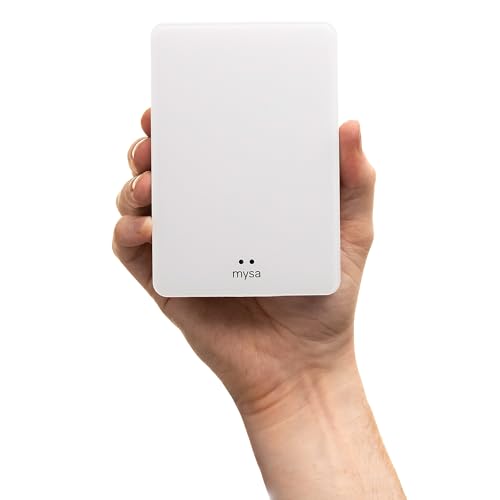 Mysa Smart Thermostat for Electric in-Floor Heating 240V | Class A GFCI | Easy Install | Use w/HomeKit, Alexa, Google Home | Wi-Fi Programmable | Remote Control with Free App | Save Energy
