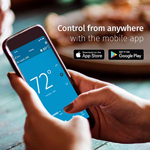 Emerson Sensi Wi-Fi Smart Thermostat for Smart Home, Pro Version, Works with Alexa, Energy Star Certified, (1F87U-42WF)