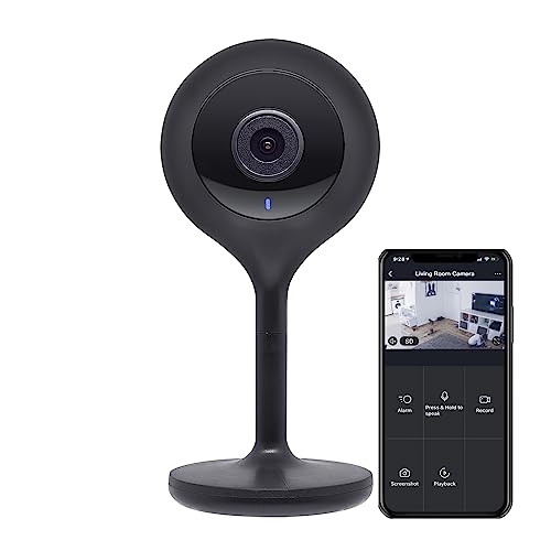 Geeni Look Indoor Smart Home Security Camera - 720P HD Video, Wireless WiFi 2-Way Audio, Motion Alert Phone App, Compatible with Alexa, Google Home
