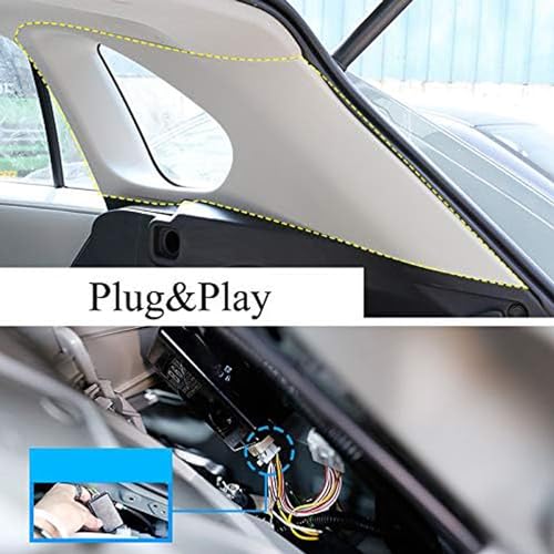HIGH FLYING for Toyota Rav4 2019-2024 Smart Car TPMS Tyre Pressure Monitoring System Digital LCD Dash Board Display Auto Security Alarm
