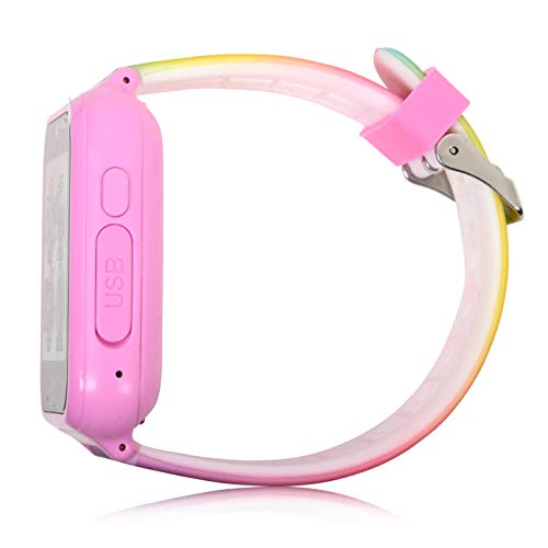 Accutime Kids Nickelodeon JoJo Siwa Educational Learning Touchscreen Smart Watch Toy for Girls, Boys, Toddlers - Selfie Cam, Learning Games, Alarm, Calculator, Pedometer & More (Model: JOJ4383AZ)