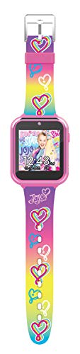 Accutime Kids Nickelodeon JoJo Siwa Educational Learning Touchscreen Smart Watch Toy for Girls, Boys, Toddlers - Selfie Cam, Learning Games, Alarm, Calculator, Pedometer & More (Model: JOJ4383AZ)