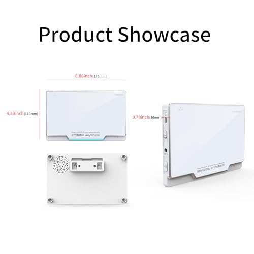TUGARD WiFi Home Alarm Security System,Wireless DIY Smart Home Burglar Security Alarm System 10 Pieces Kits, Compatible with Alexa Google Home Voice Control for Villa Home Apartment