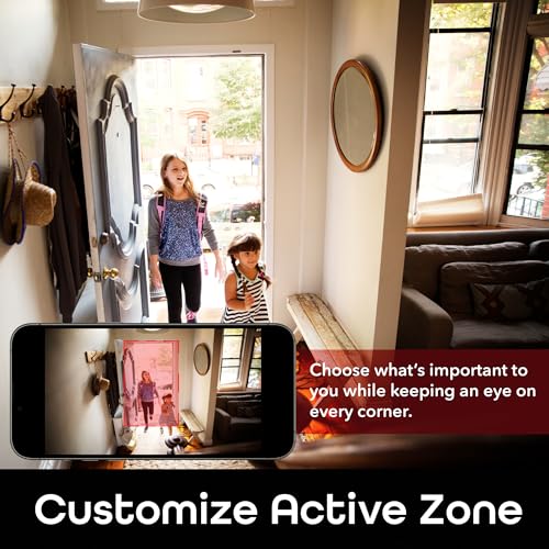 Geeni Aware 1080p HD Smart Camera – Indoor Home Security Camera – No Hub Required – Motion Detection Camera – Smart Camera Works with Amazon Alexa and Google Home, Requires 2.4 GHz Wi-Fi
