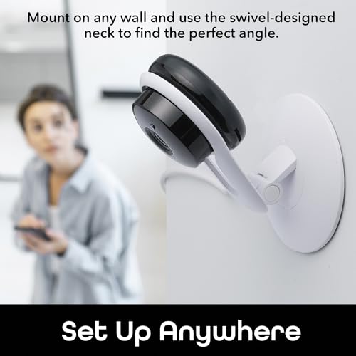 Geeni Aware 1080p HD Smart Camera – Indoor Home Security Camera – No Hub Required – Motion Detection Camera – Smart Camera Works with Amazon Alexa and Google Home, Requires 2.4 GHz Wi-Fi