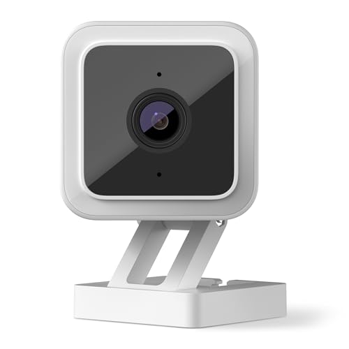Roku Indoor Camera for Home Security, 1-Pack - Wired Security Camera with 1080p HD Color Night Vision, Works with Alexa & Google, Motion & Sound Detection, Built-in Siren, 90-Day Subscription Included