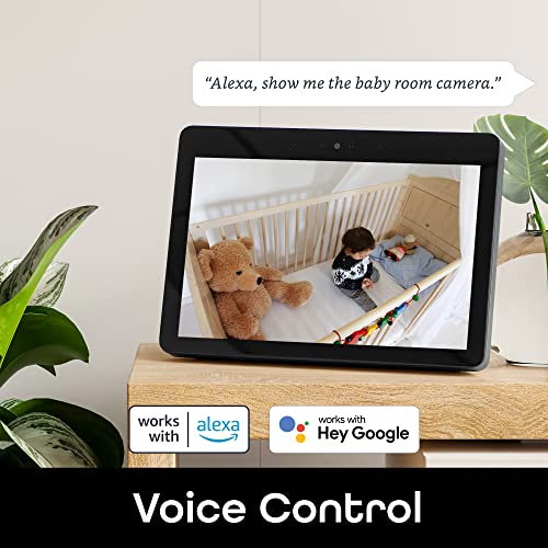 Geeni Insight Smart Security Camera for Home - 2K Quad HD, Wi-Fi, Motion Detection, Night Vision, Two-Way Audio - Baby Monitor, Cloud & SD Card Storage, Compatible with Alexa & Google Home