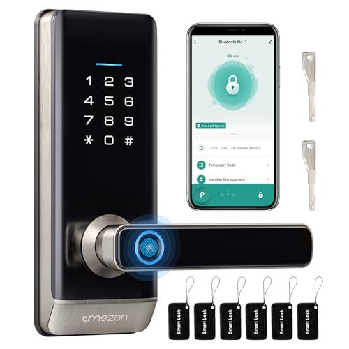 Smart Keyless Door Lock with Fingerprint Control