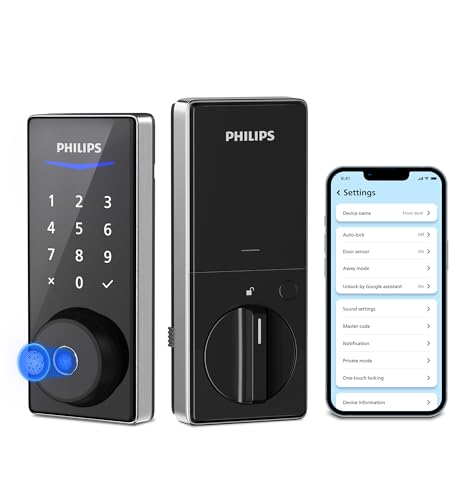 Philips Smart Bluetooth Fingerprint Keyless Door Lock