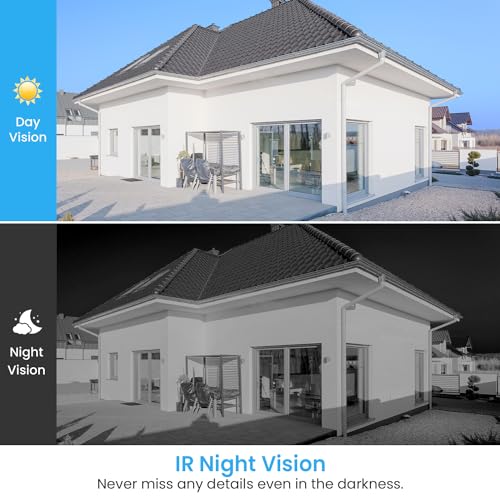 ALPHAPEACH Smart Video Doorbell Camera Wireless, Chime Ringer Included, 2-Way Audio, AI Human Detection, Live View, Night Vision, Cloud Storage, Rechargeable Battery, Indoor Outdoor Surveillance