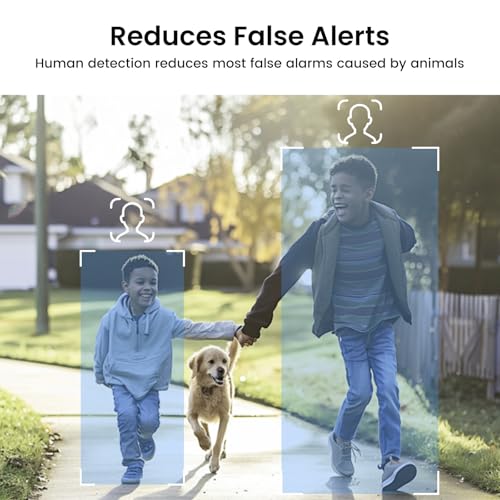 AOSU Doorbell Camera Wireless - Head-to-Toe View, Intelligent Package Detection, 2.4G Wi-Fi Video Doorbell with Chime, No Monthly Fees, Smart Human Detection, Works with Alexa and Google Assistant