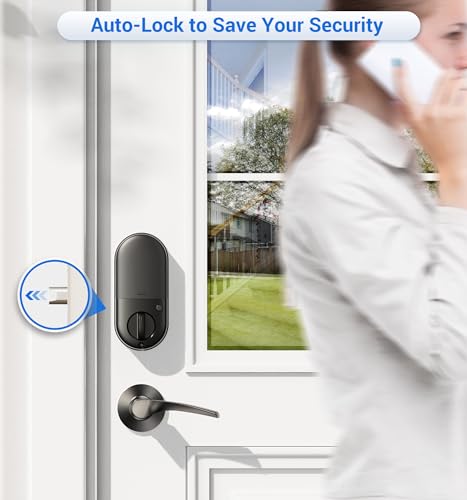 Veise Smart Lock with Fingerprint Keyless Entry