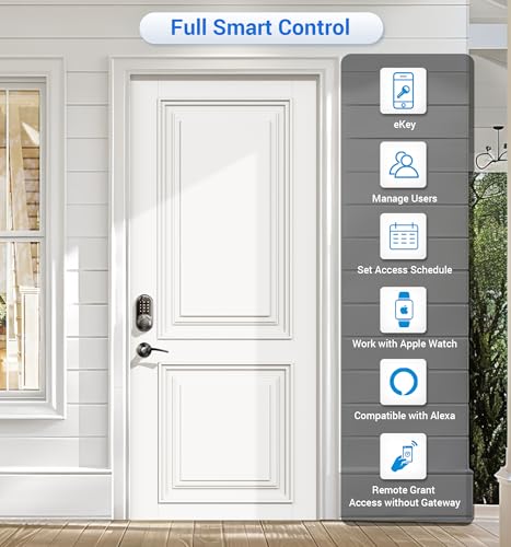 Veise Smart Lock with Fingerprint Keyless Entry