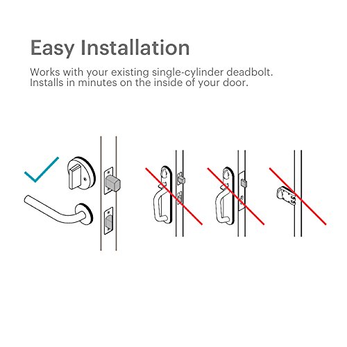 August Home Smart Lock, 3rd Generation – Silver